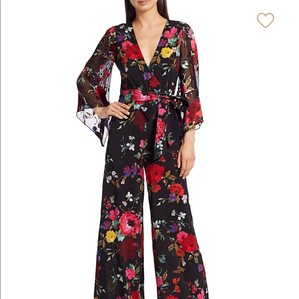 Alice and Olivia Floral Jumpsuit